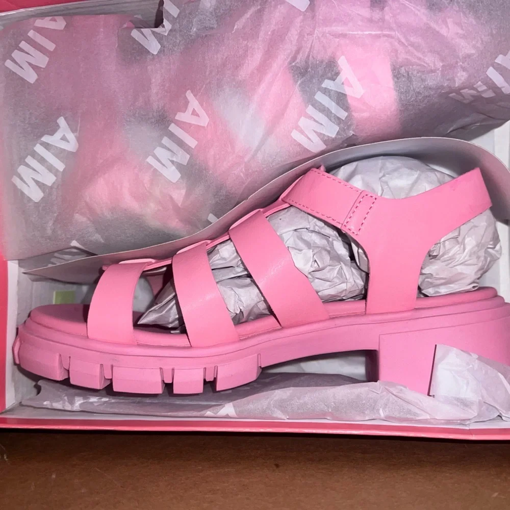 Mia Pink Havien‎ Girls/Kids Summer Strappy Platform Samdal!!! NEW!!! 💕☀️🏝️